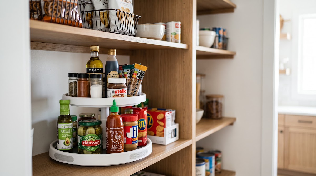 Best Turntable Organizers for Pantries (2026) - BEST COMPACT — IN CONTEXT