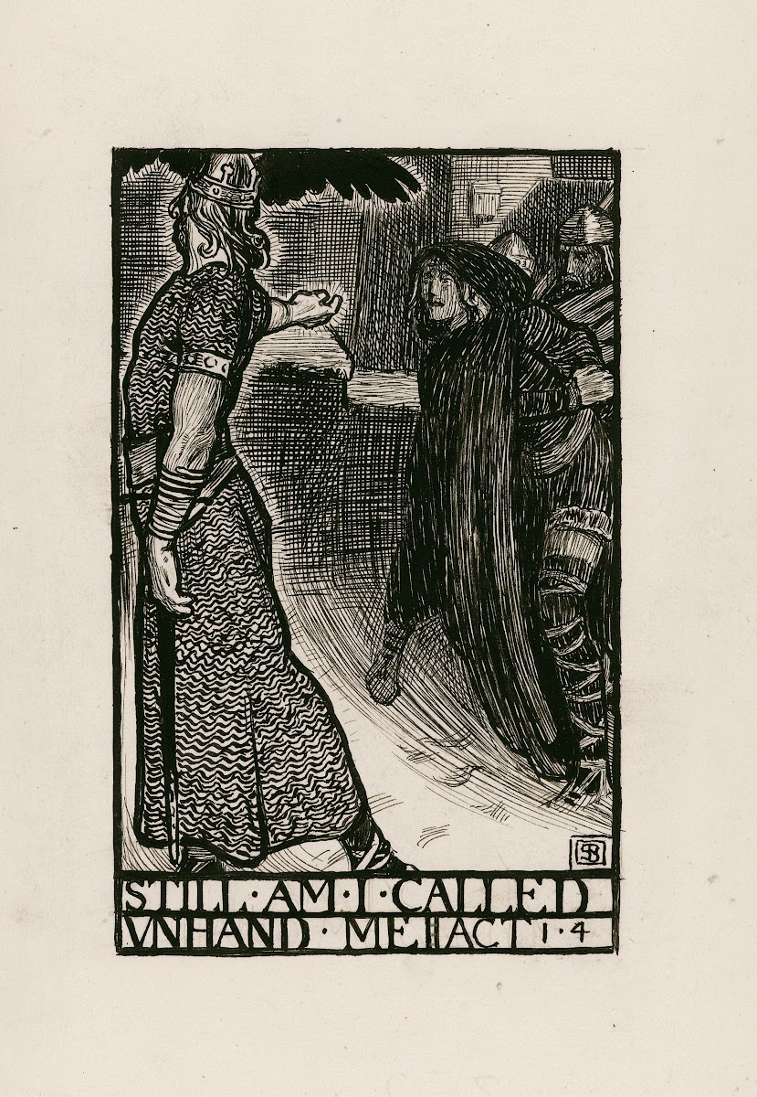 Hamlet Still am i called unhand me Act I Scene IV 1900
