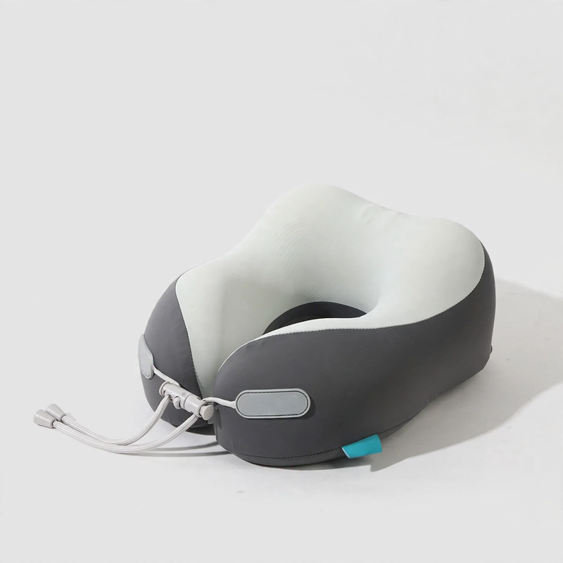 U-shaped neck pillow made of ice silk fabric, portable