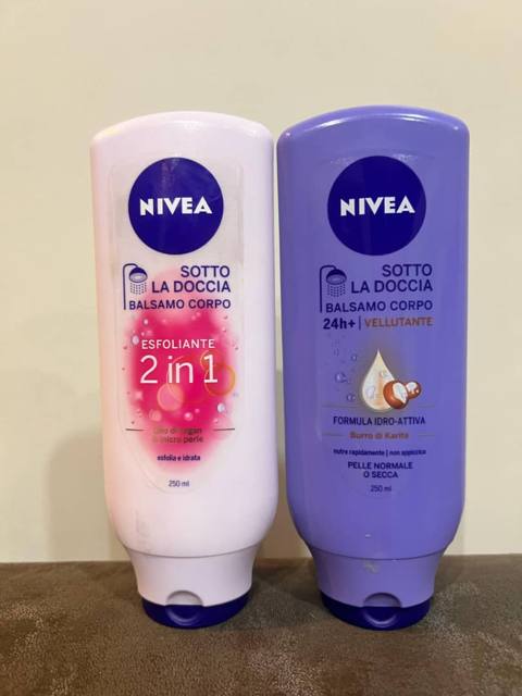 لوشن الجسم نيفيا تحت الدوش المنعّم بزبدة الشيا – 250 مل — Q-BB187-VELVETY-SHEA