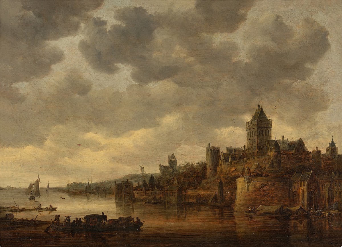 Nijmegen a view with the Valkhof 1646