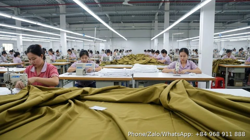 Polyester Taffeta Fabric - Gold Garment Vietnam