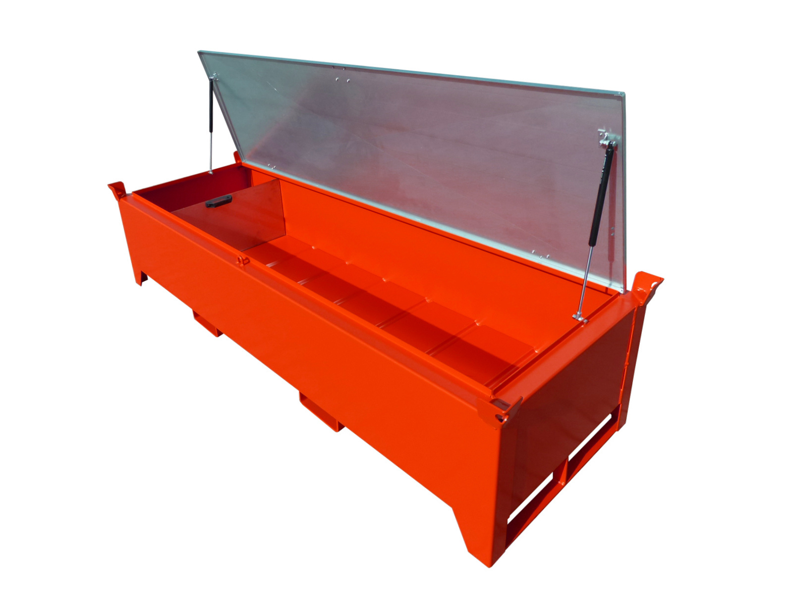 TL-buizen-box SL-N 220, gelakt, Vuurrood