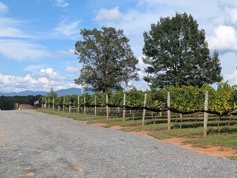 Chateau Meichtry vineyard tasting room near Ellijay, Georgia wine country