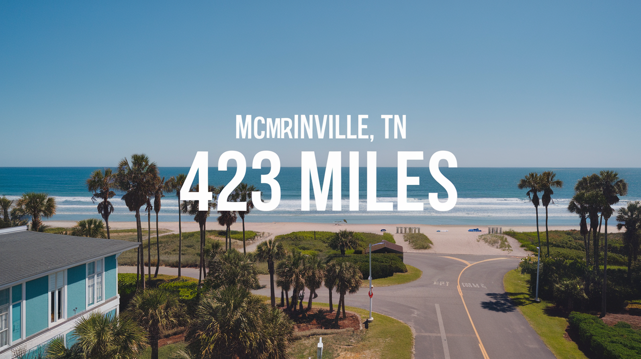 Distance and Travel Guide: Myrtle Beach from McMinnville, TN