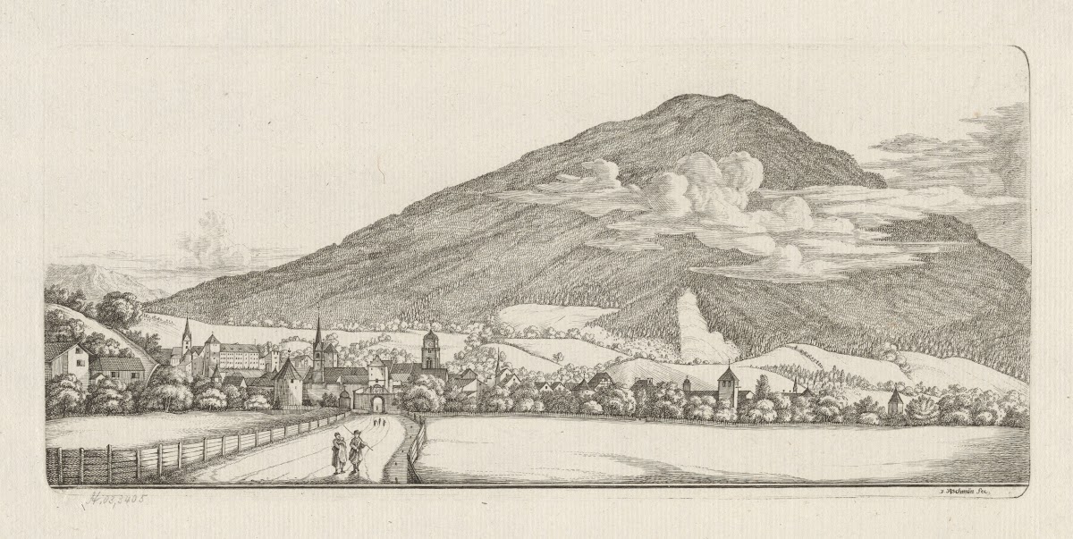 Prospect der Statt Chur in Bündten 1780