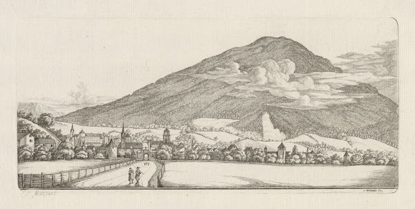 Prospect der Statt Chur in Bündten 1780