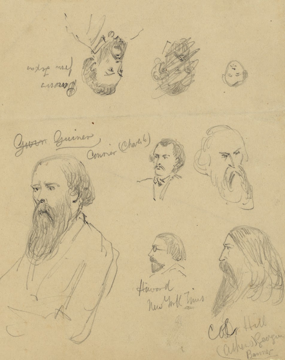 Portraits of correspondents 1861 1864