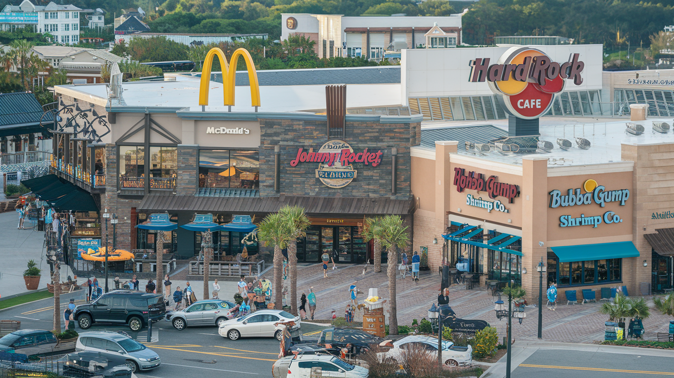 Top Restaurants at Broadway at the Beach Myrtle Beach