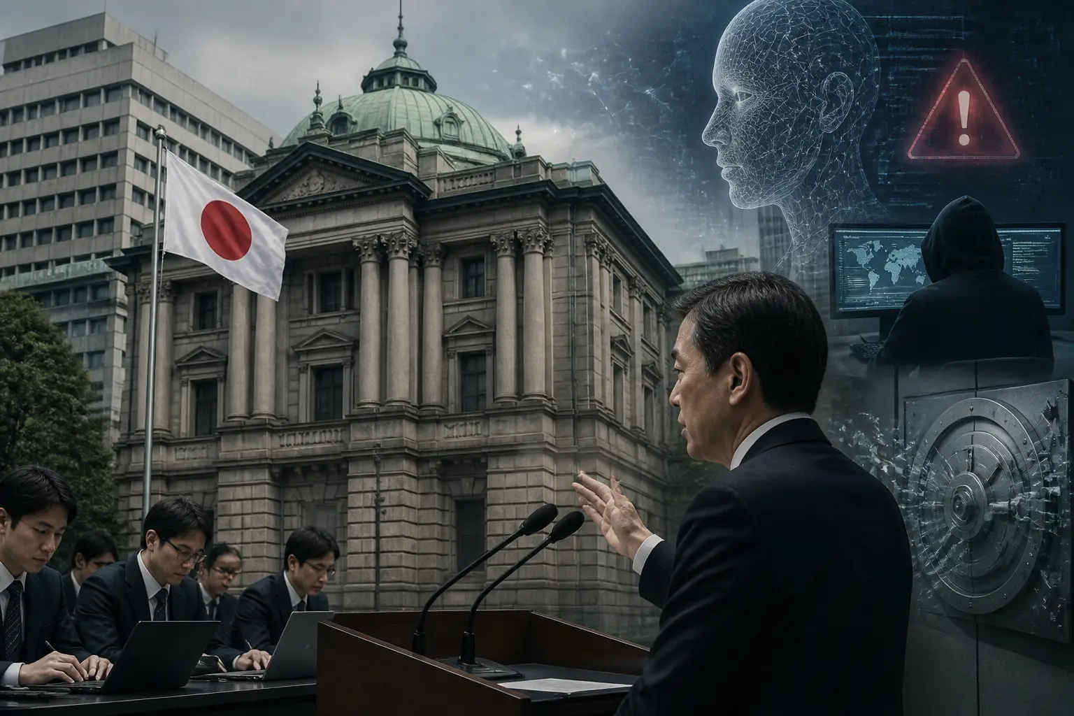 Editorial image for Bank of Japan warns of AI and cyber risks to banking system