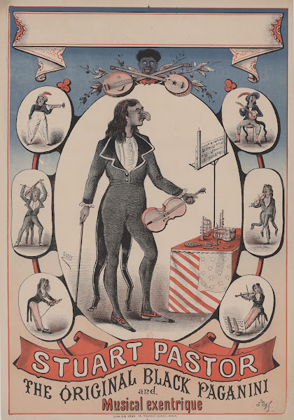 Stuart Pastor the original black Paganini and musical excentrique 1879