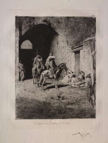 Guard of the Casbah at Tétouan c 1873