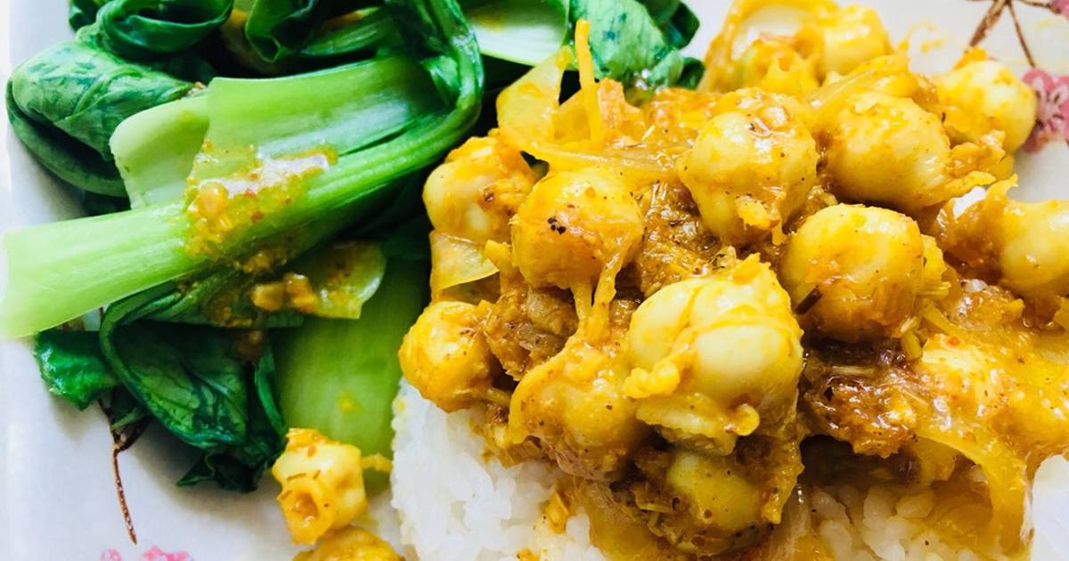 Cà ri mắt mực