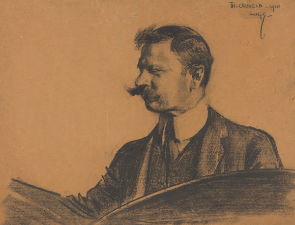 Portret van Théodore B van Lelyveld 1910