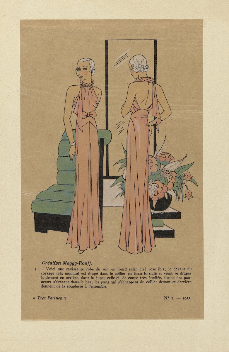 Création Maggy Rouff 1933