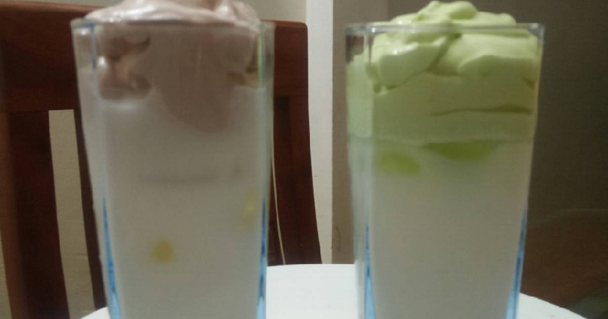 Dalgona cacao và Dalgona matcha