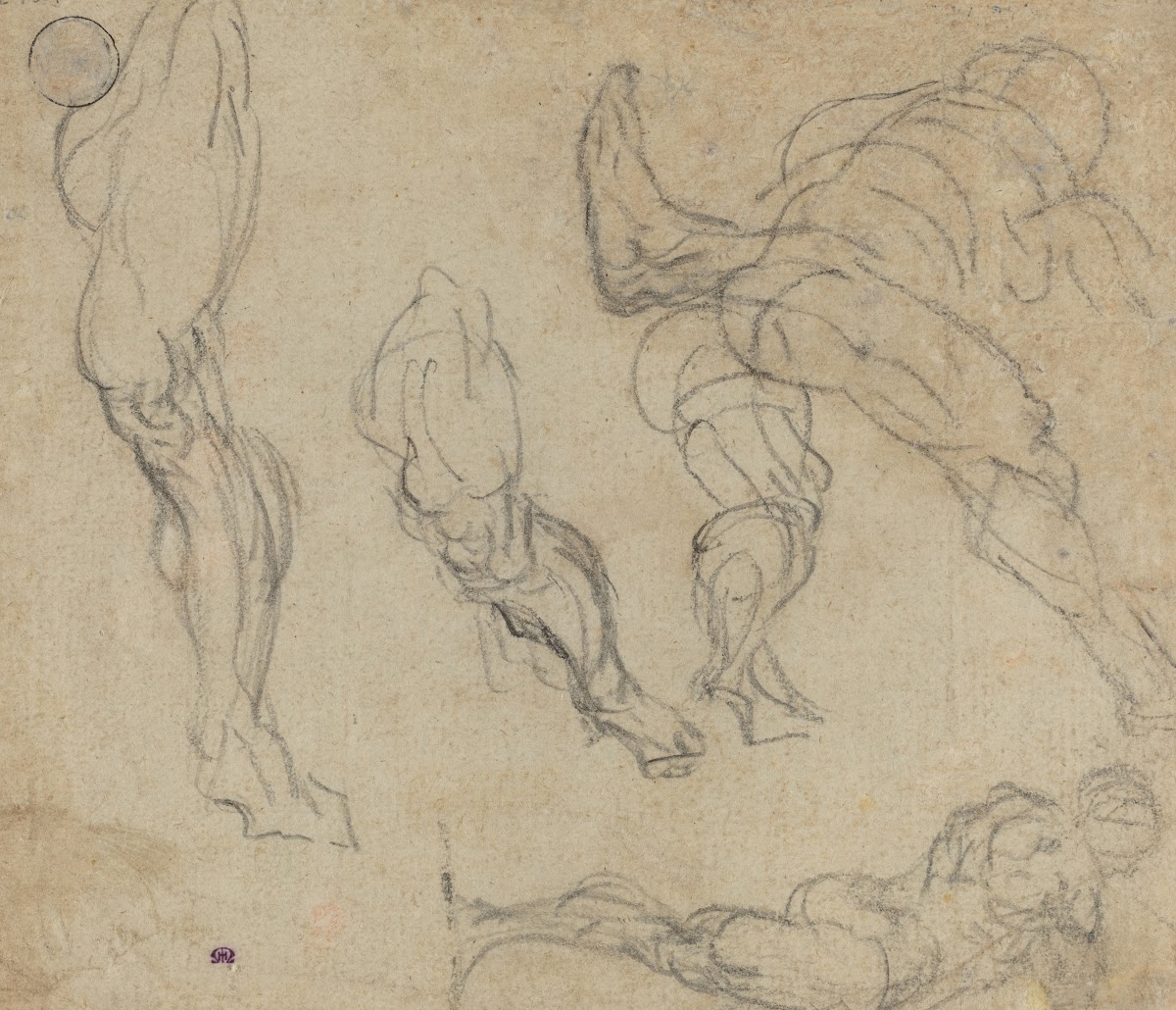 Figures and Legs verso 1575 1580