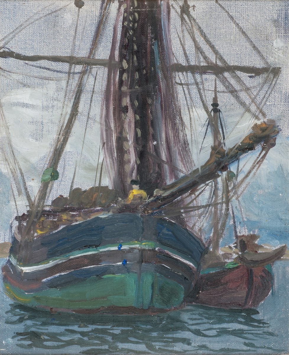 Fog Rising from the Sea Study from Lofote 1907
