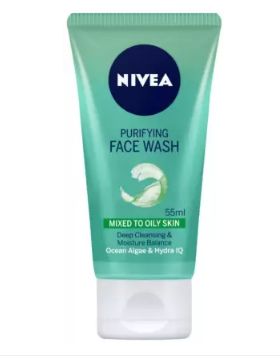 Nivea Purifying Facewash For Mixed To Oily Skin 55Ml