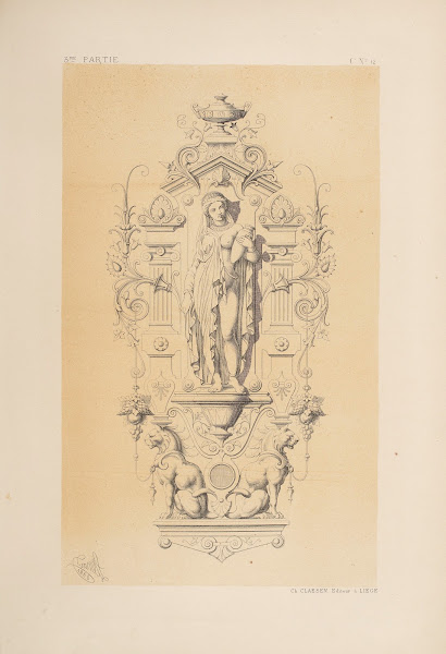 Panneau genre néo grec 1866
