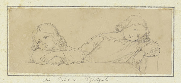 Two Children At The Table