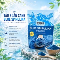 Green Detox Mix & Tảo Xoắn Blue Spirulina (75g)