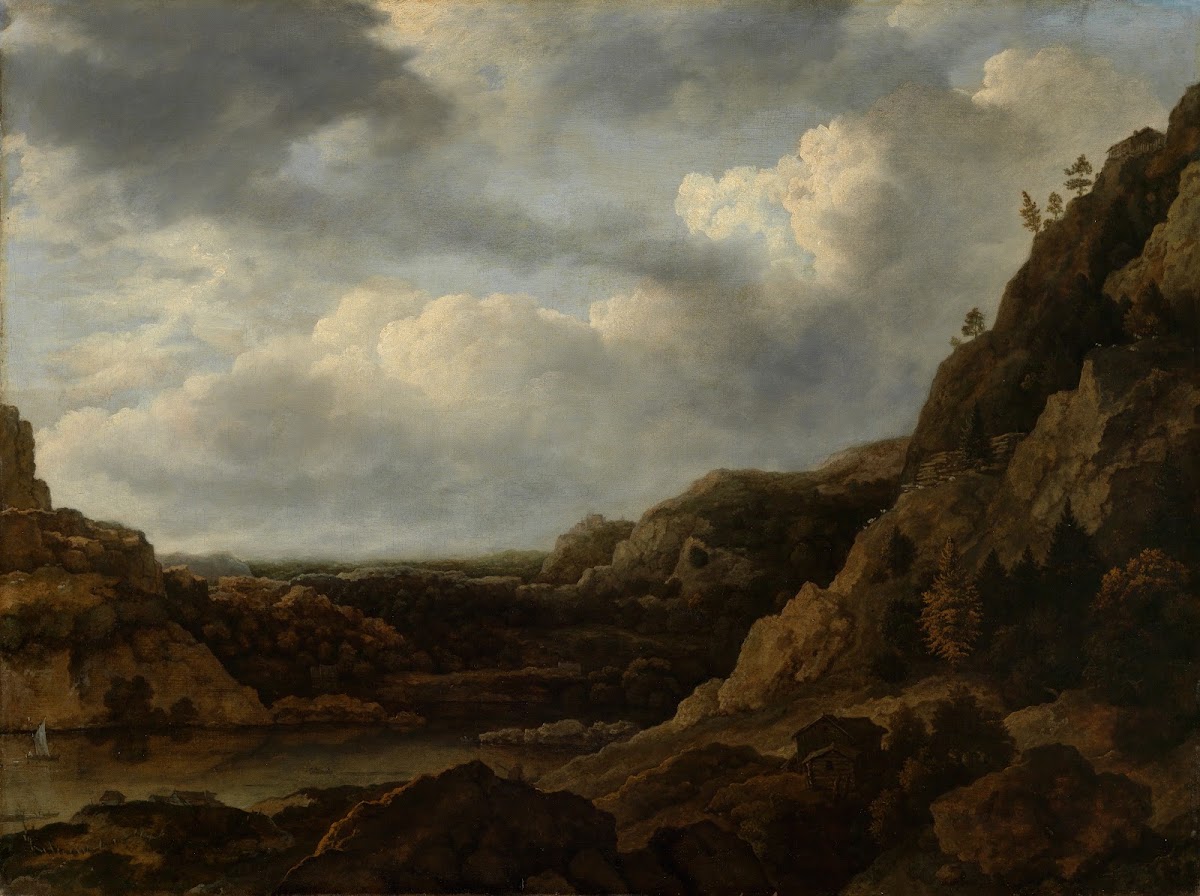 Norwegian fjord 1648