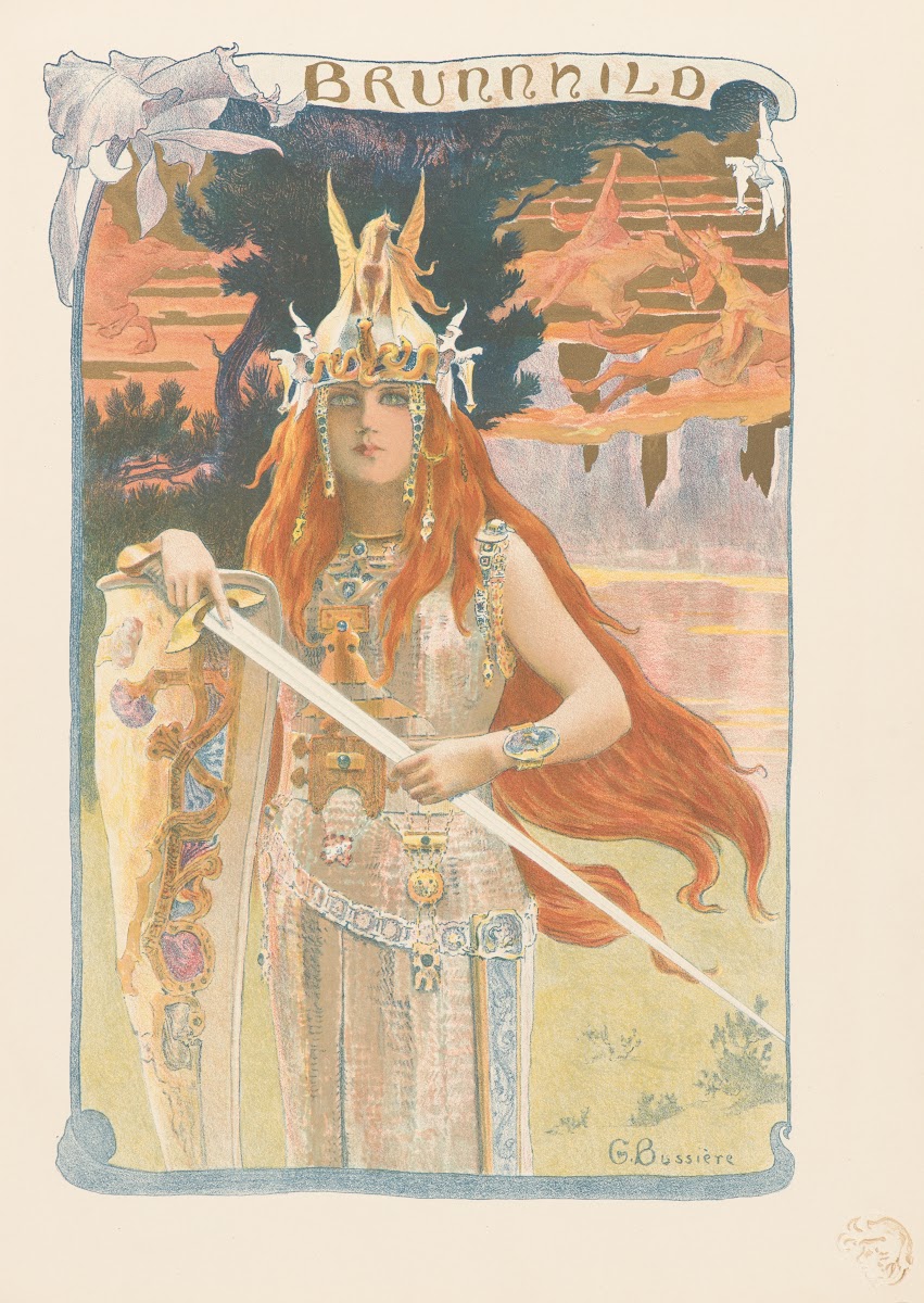 Brunhilde Brunnhild ca 1898