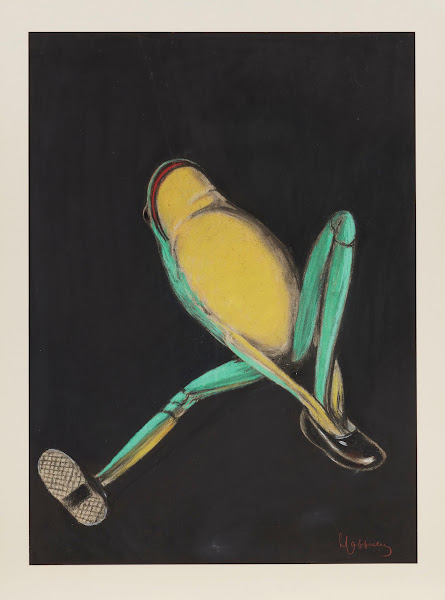 Chaussures JB Torrilhon  maquette daffiche avant la lettre 1906
