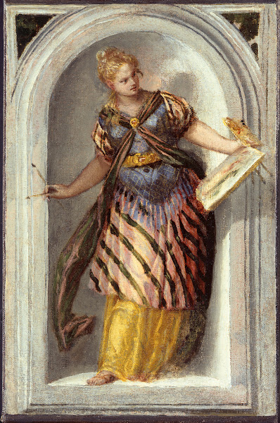 The Muse of Painting between 1528 and 1588