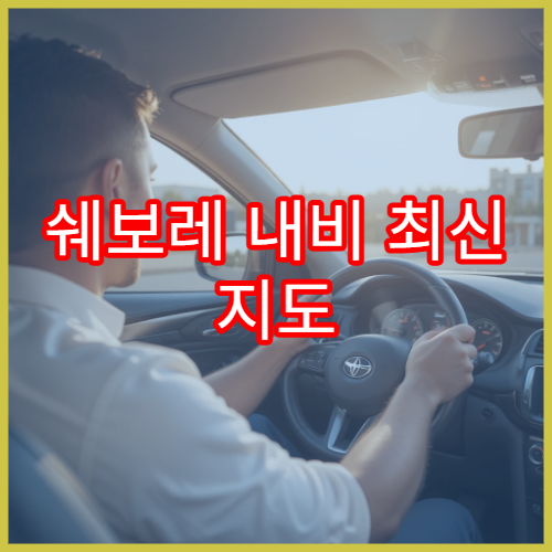 쉐보레 내비 최신 지도 반영 여부 테스트 방법