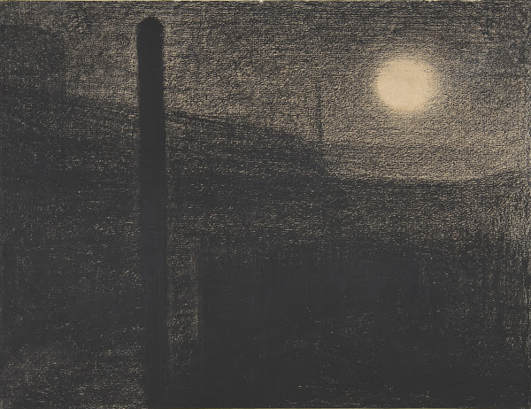 Courbevoie Factories by Moonlight 188283