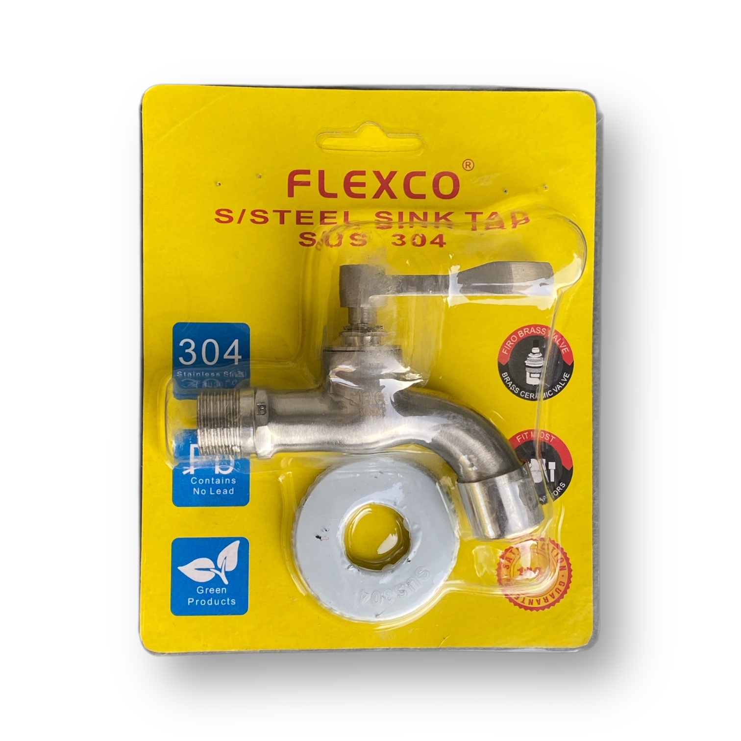 Flexco Stainless Steel Standard Faucets with Aerator