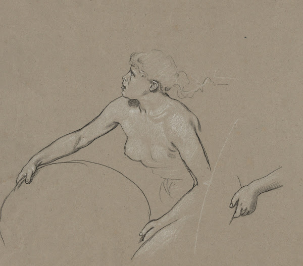 Studies for Figure ofSpring