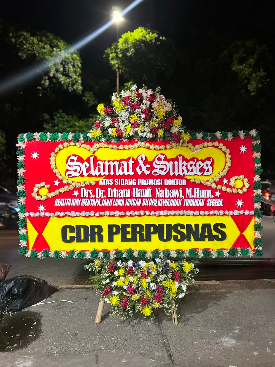Karangan Bunga Promosi Jabatan Bandung