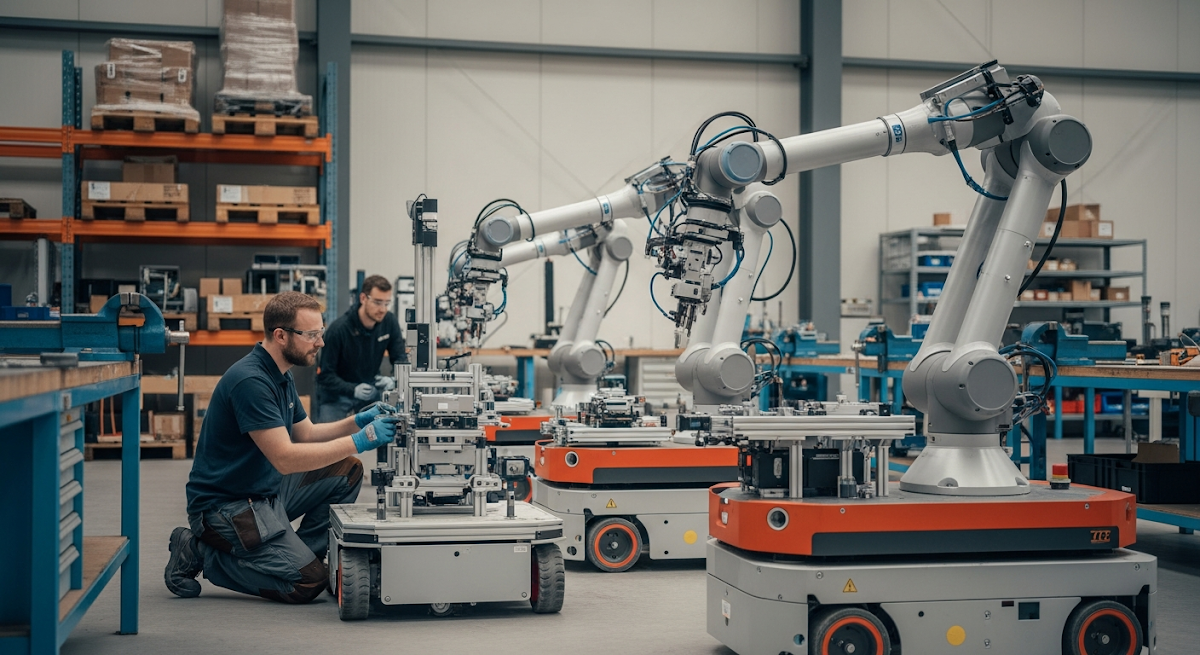Agile Robots Integrator Europa: Automatisierung in 8 Wochen