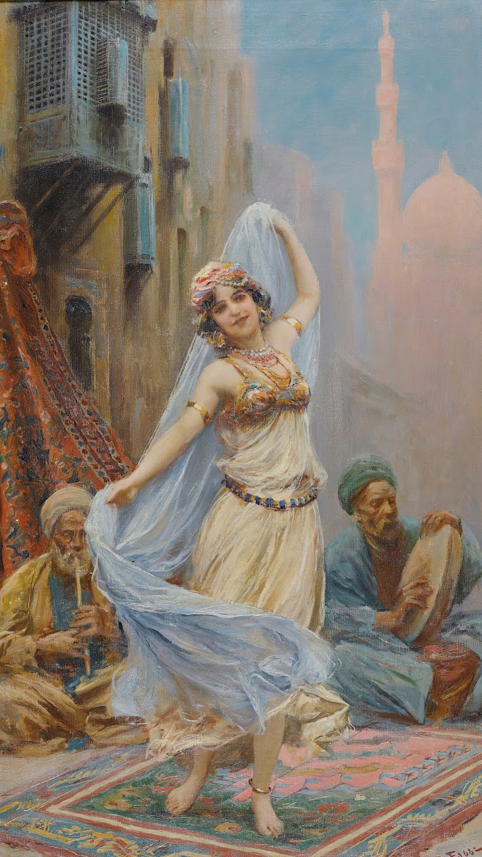 The blue veil