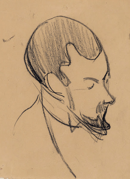 Portrait de Forbes Robertson tourné vers la droite 1892