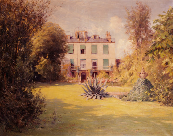 La maison de Victor Hugo à Guernesey 1900