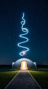 Cyberpunk Cityscape Neon Rain