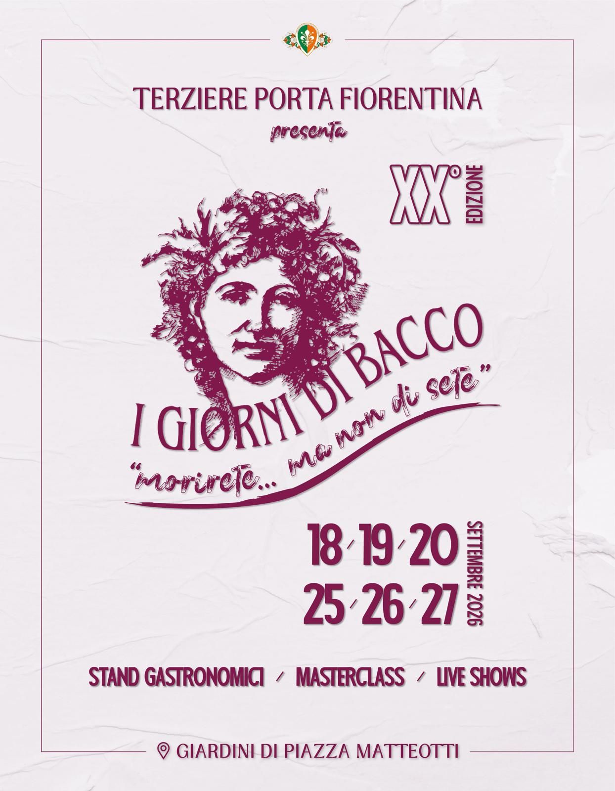 I Giorni di Bacco 