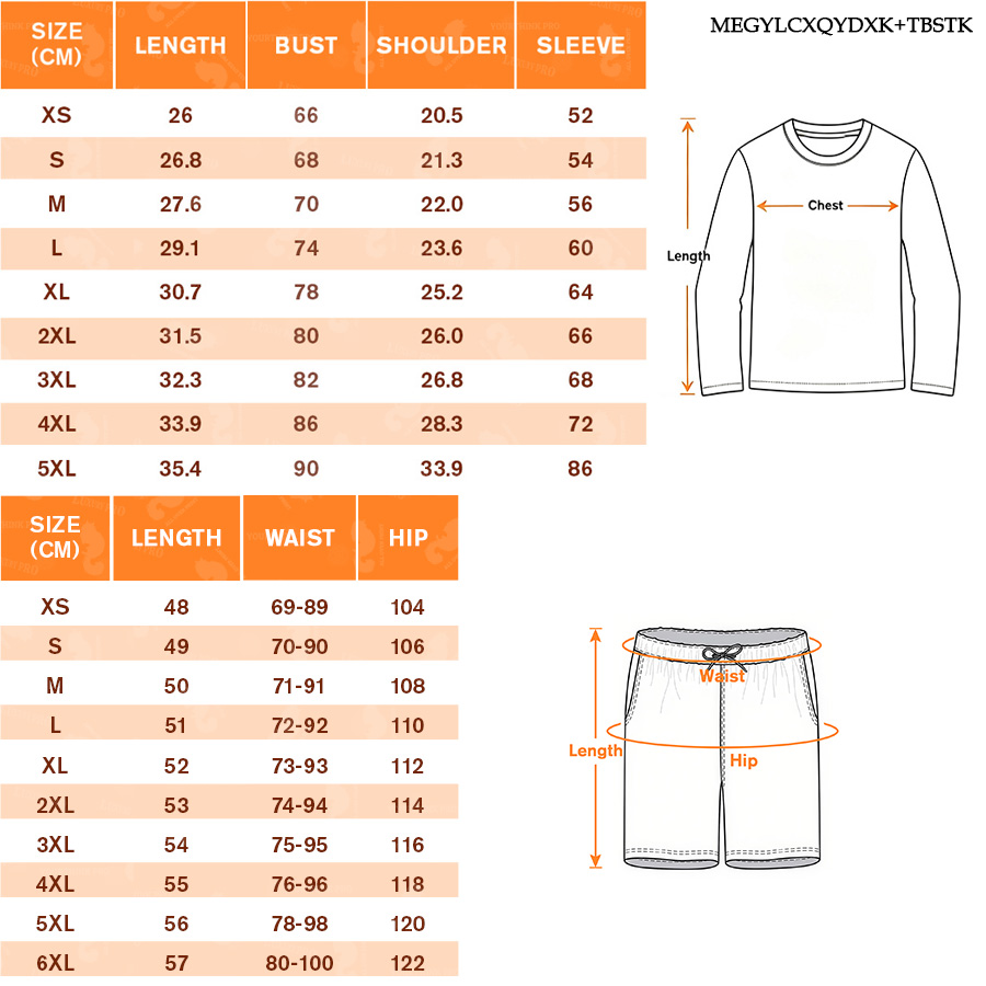 AOP MEG Crew‑Neck Long‑Sleeve Jersey with Cuffs + Full‑Print Boardshorts‑Bird's‑Eye Fabric