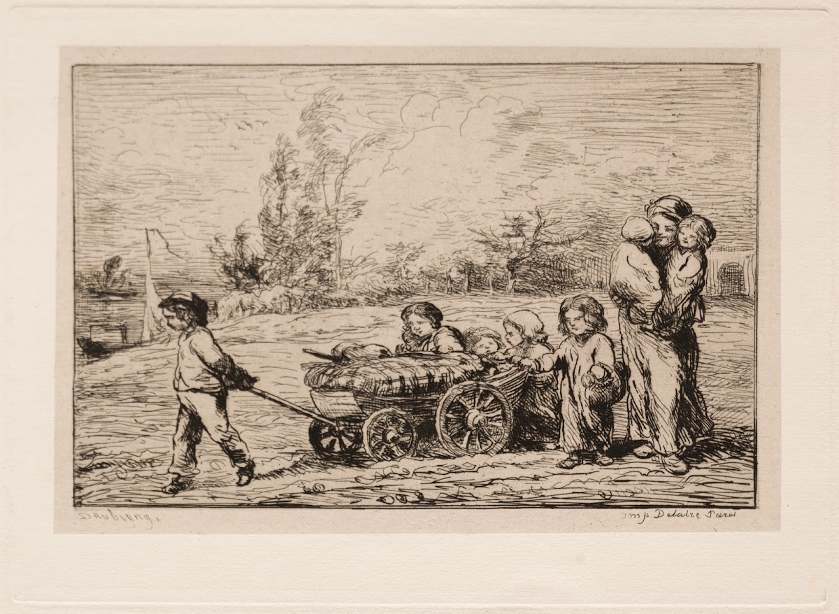 Moving into Le Botin The Ships Furnishings or Moving to the Boat 1862