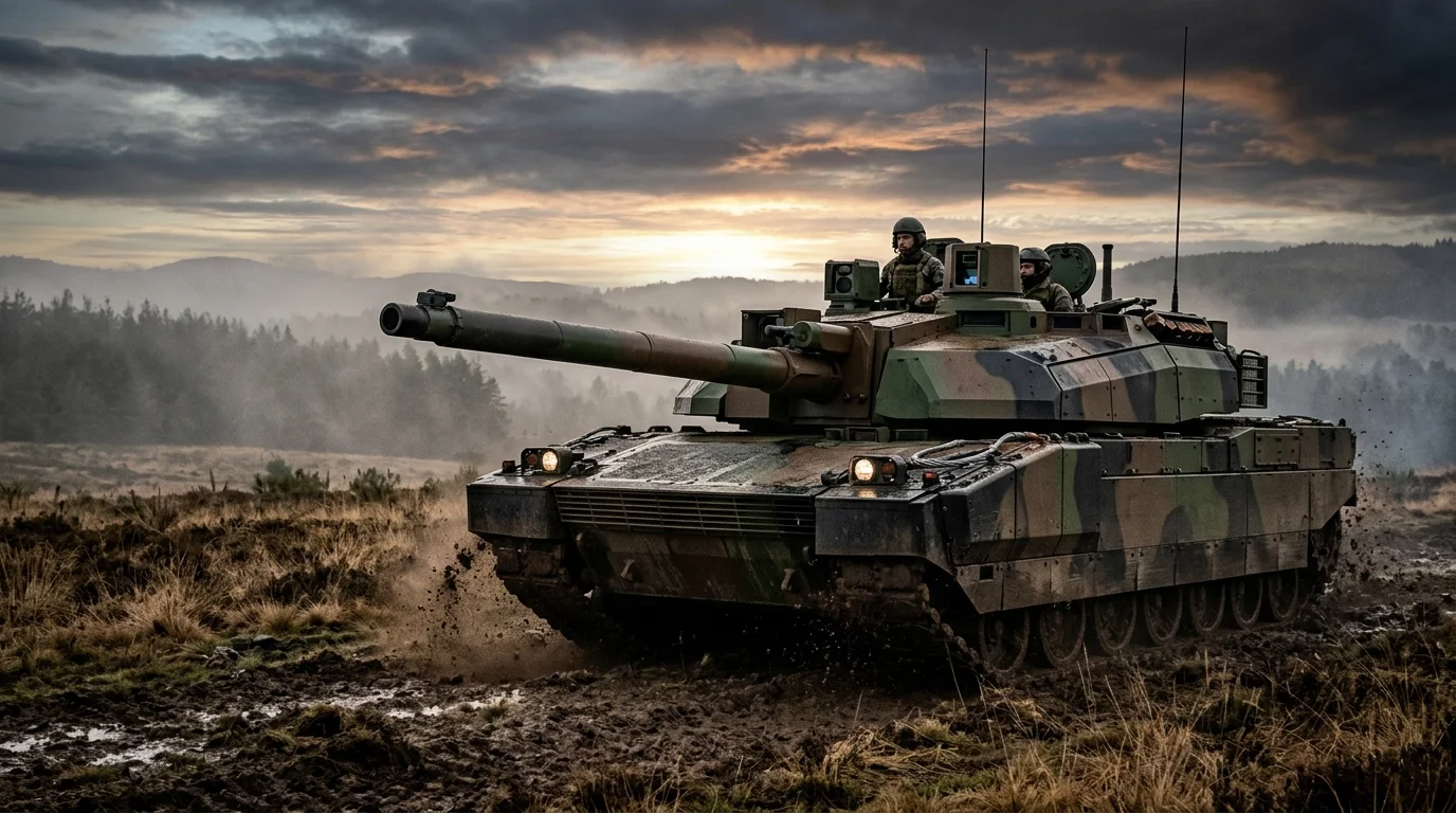 Char de combat AbramsX de General Dynamics avec intelligence artificielle