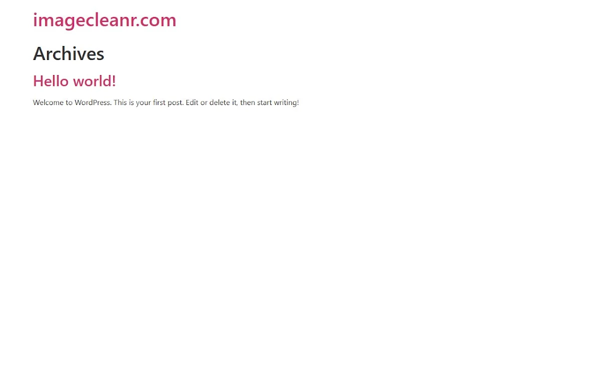 Captura de ImageCleanr