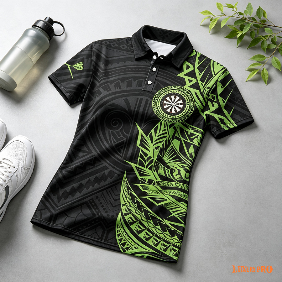 Women's Lapel Button Polo