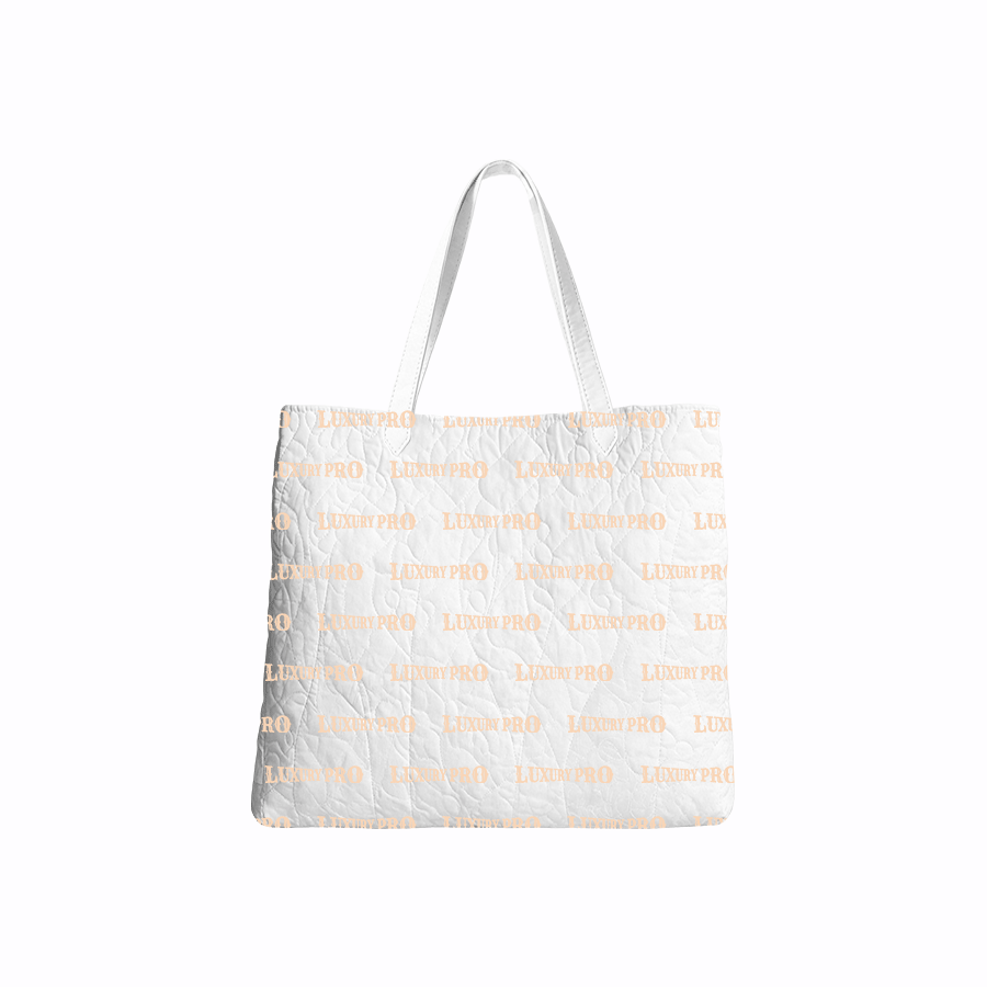 3D Quilted Tote Bag