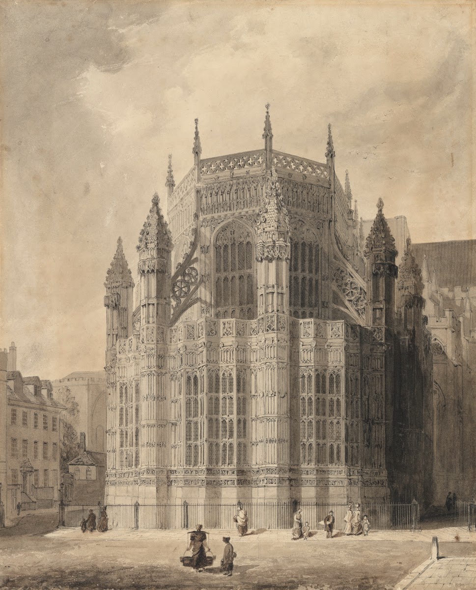 The exterior of the Henry VII Chapel Westminster Abbey