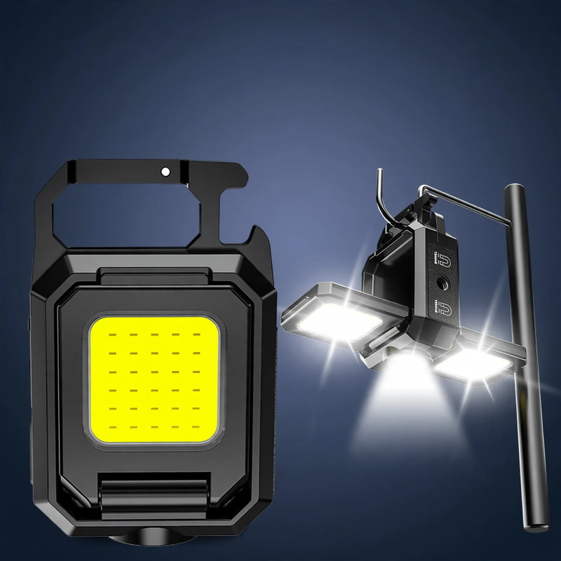 Rechargeable LED Flashlight, 800 mAh