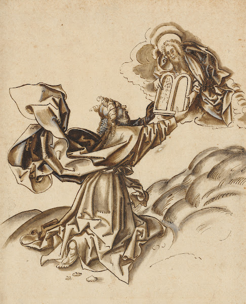 Moses Receives the Tablets of the Law 1490
